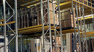 Palletstelling Opslagplatform